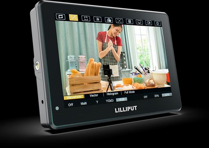 Actual product image Lilliput 7" 2000nits Touch Camera Control Monitor (7", Full HD)