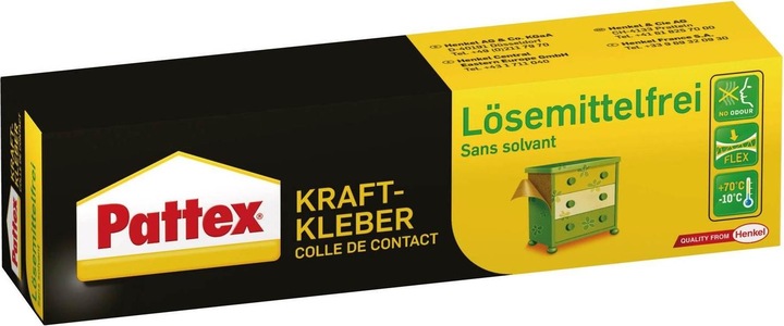 Image du produit Pattex Adhésif puissant Sans solvant (65 g, 50 ml)