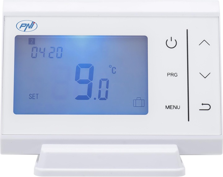 Immagine prodotto PNI CT60 termostato via radio per sistemi di riscaldamento, display illuminato, programmi giornalieri
