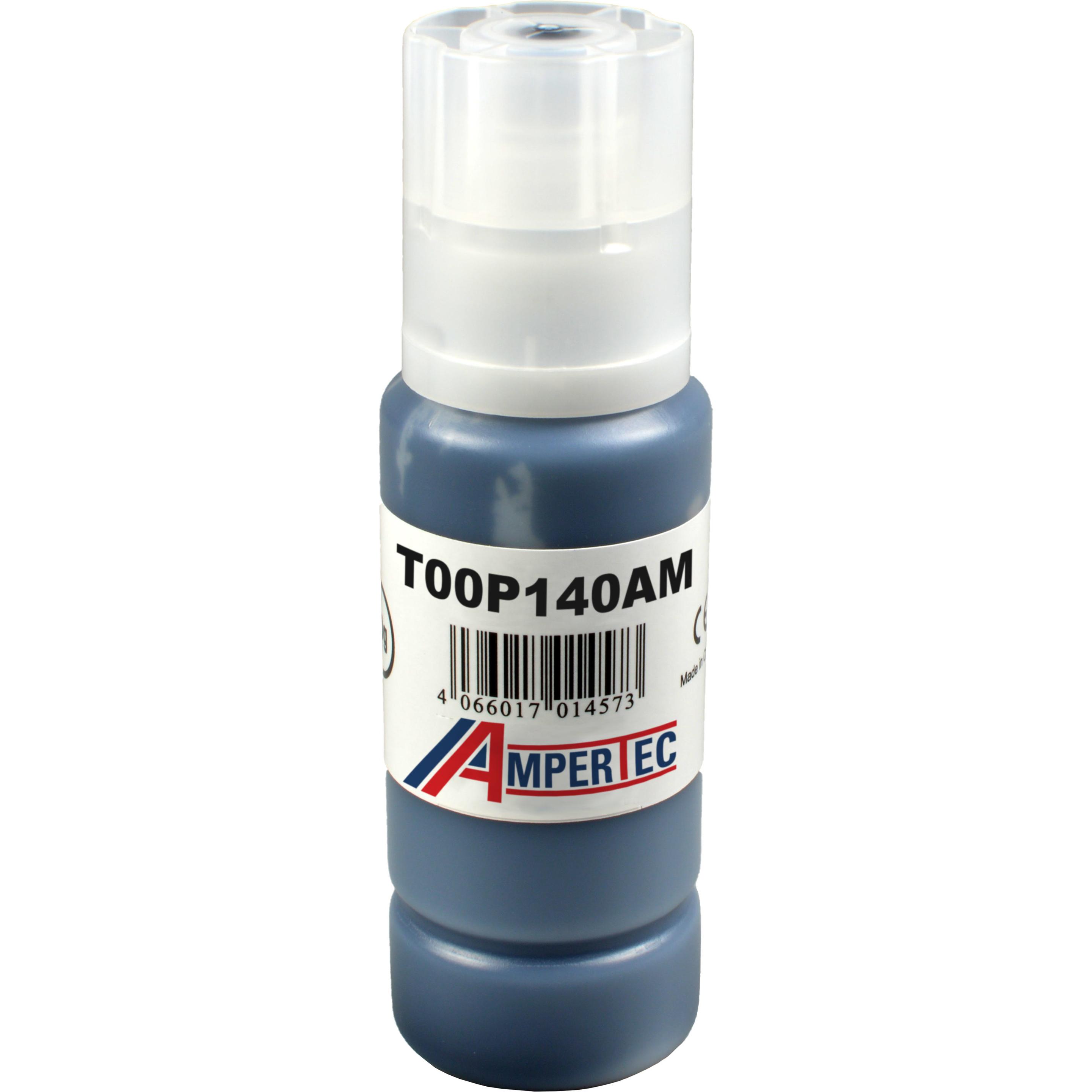 Ampertec, Druckerpatrone, Tinte ersetzt Epson C13T00P140 104 black (BK)
