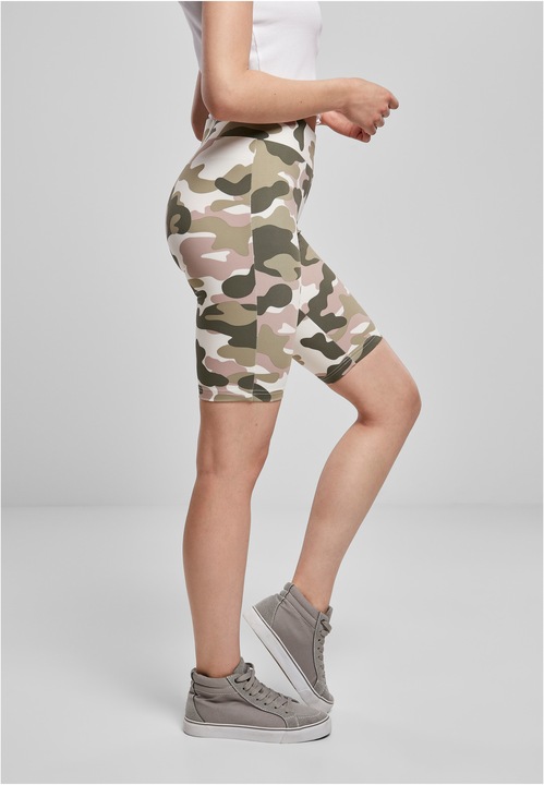 Produktbild Urban Classics Ladies High Waist Camo Tech Cycle Shorts (XXL)