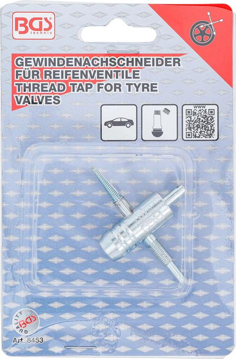 Actual product image BGS Thread Tap for Tyre Valves