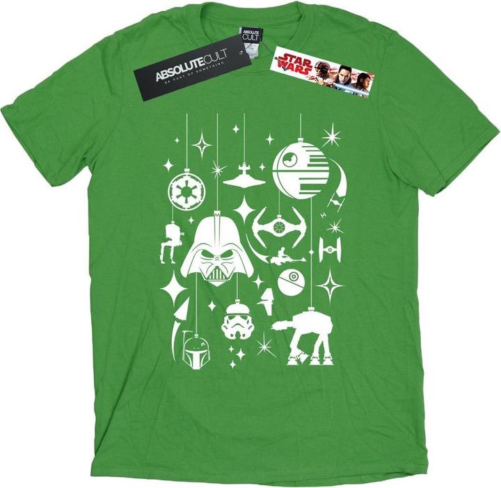 Produktbild Star Wars Christmas Decorations TShirt (XL)