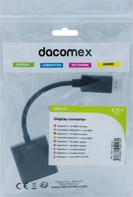 Produktbild Dacomex DisplayPort 1.1 to HDMI® converter (HDMI, 20 cm)