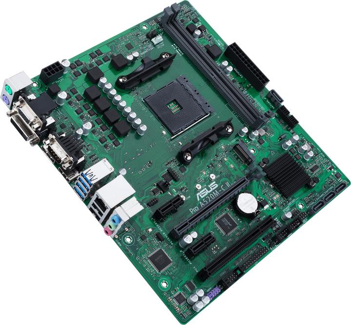 Produktbild ASUS Pro A520M-C II/CSM (AM4, AMD A520, mATX)