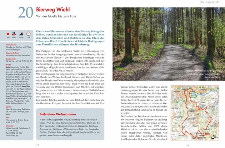 Produktbild Wanderungen Langschläfer Bergisches Land (Deutsch, Udo Haafke, 2021)