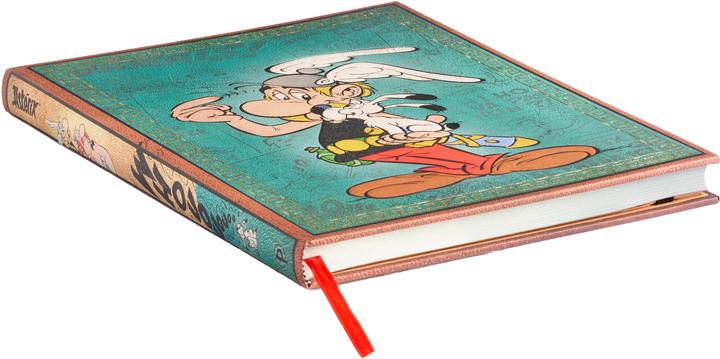 Actual product image Paperblanks Notebook PB Asterix the Gaul Ultra lin. (17.5 x 23 cm, Lined, Hardcover)