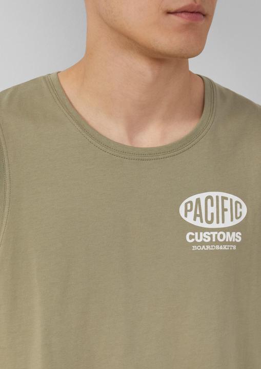 Actual product image S.Oliver T-Shirt Tanktop aus Baumwollle mit Frontprint (L)