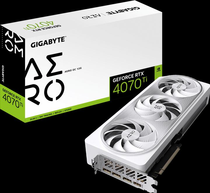 Produktbild Gigabyte GeForce RTX 4070 Ti AERO OC (12 GB)