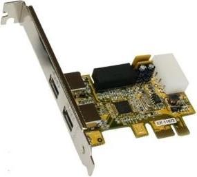 Produktbild Exsys GmbH USB 3.2 Gen1 PCIe Karte mit 2 Externen + 2 Internen Ports
