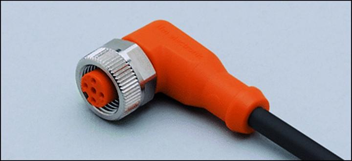 Image du produit IFM Prise de câble electronic M12 EVC004 (S/UTP, CAT6, 2 m)