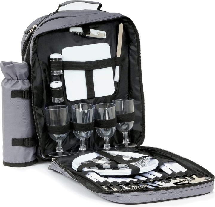 Actual product image CampFeuer Picnic backpack for 4 people
