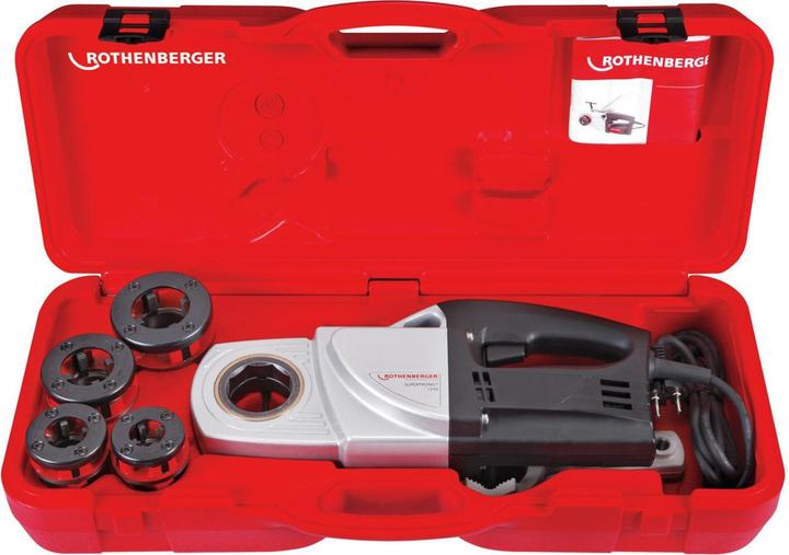 Produktbild Rothenberger Gewindeschneidmaschine SUPERTRONIC® 1250 Set 1/4-1 1/4″ 800 W