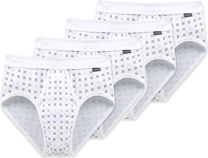 Produktbild Schiesser Slip Klassisch Bequem sitzend (XL, 4er Pack)