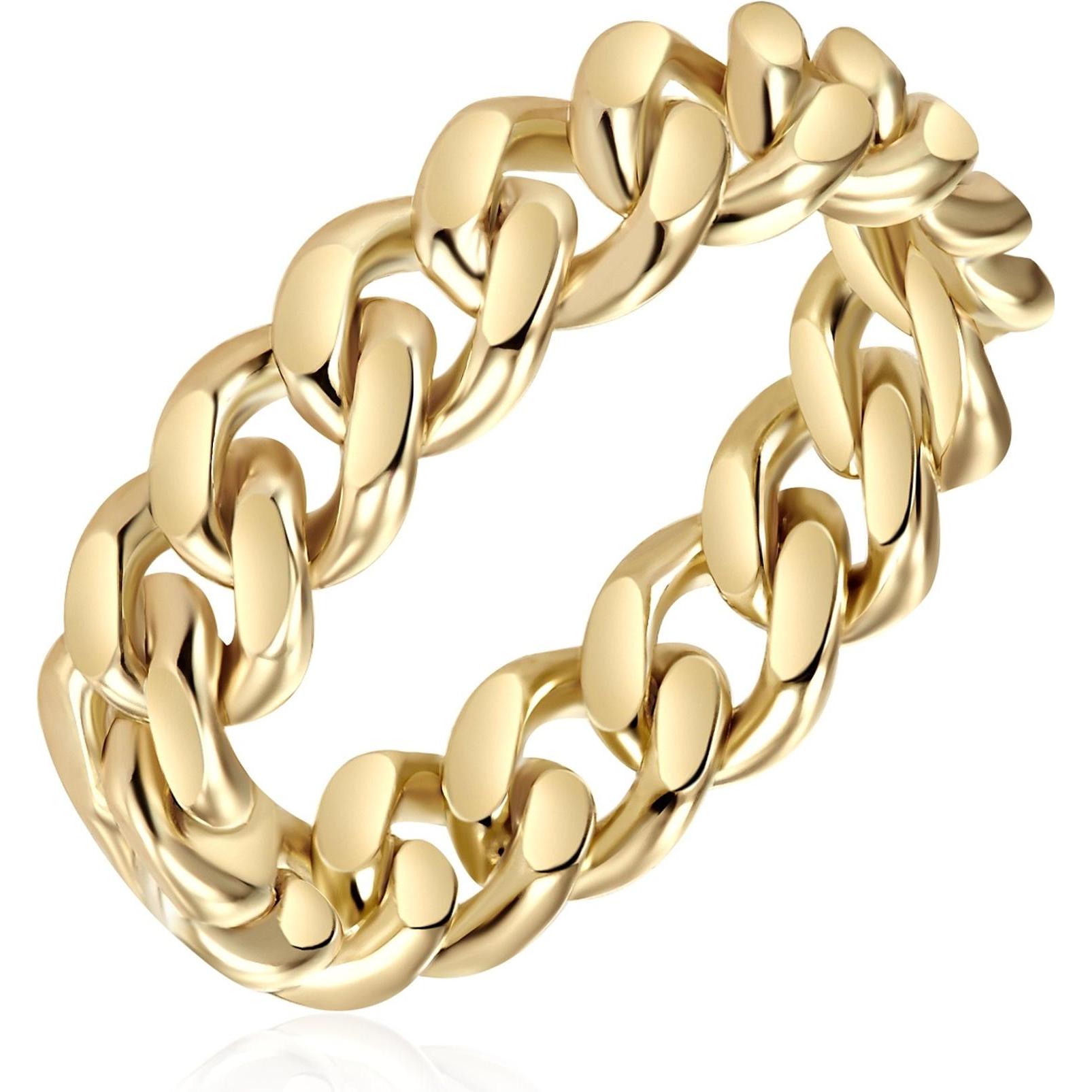 Thumbnail - Glanzstücke München, Ring, Damen Sterling Silber gelbgold - 28535, (56, 925 Silber)