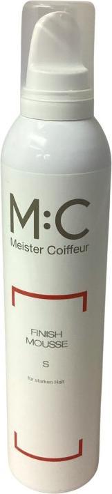 Actual product image Meister Coiffeur M:C Finish Mousse S 300 ml strong hold (300 ml, Foaming agent)
