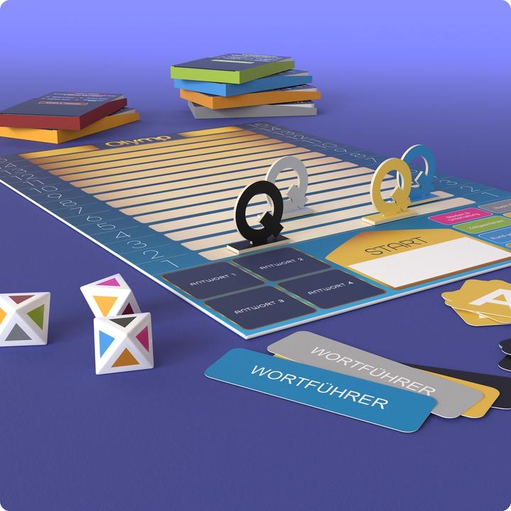 Actual product image Denkriesen Quizduell Olymp - Board game (d) (German, 4 - 12 Players)