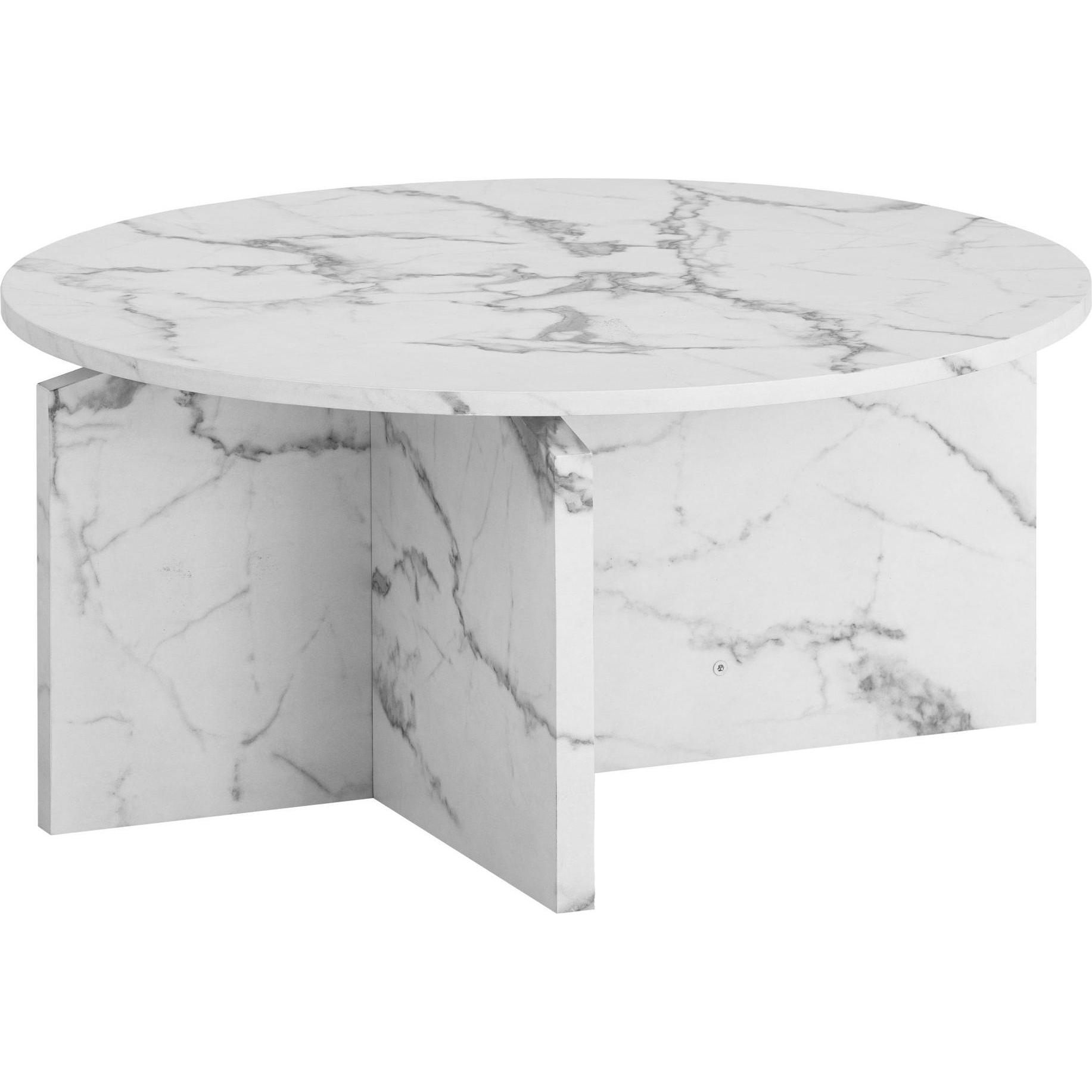 Thumbnail - FineBuy, Couchtisch + Beistelltisch, Couchtisch 70 cm Wohnzimmertisch Sofatisch Rund Gross Kaffeetisch Modern