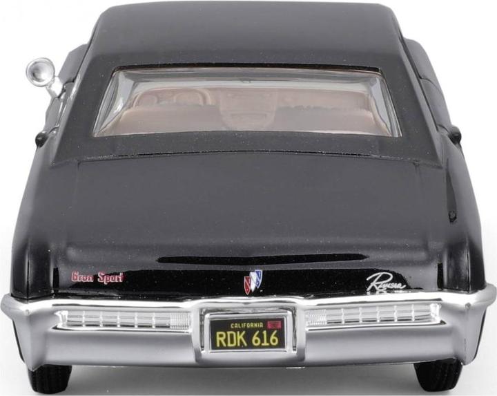 Actual product image Maisto Buick Riviera 1965 1/24 black