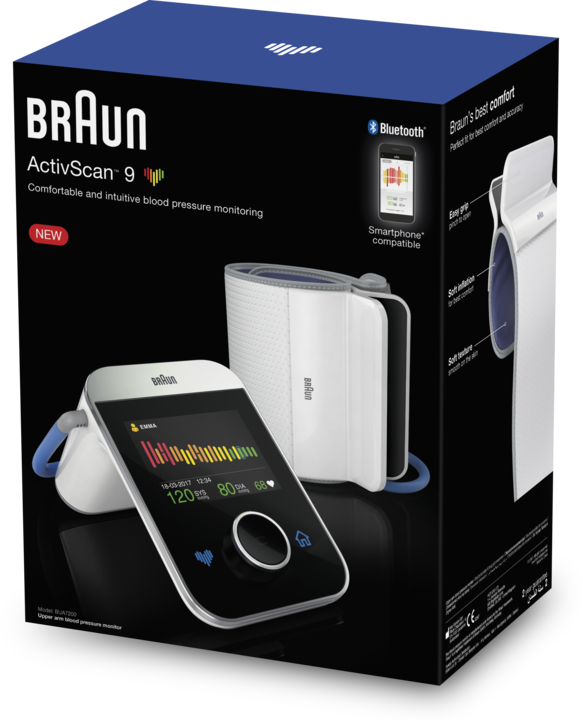 Produktbild Braun ActivScan 9 (Blutdruckmessgerät Oberarm)