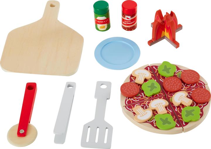 Produktbild Teamson Kids Pizza Oven Roleplay with 24 accessories GreyNatural