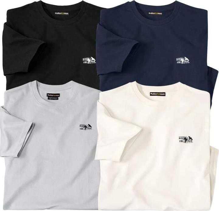 Produktbild Atlas For Men TShirt (4erPack) (5XL)