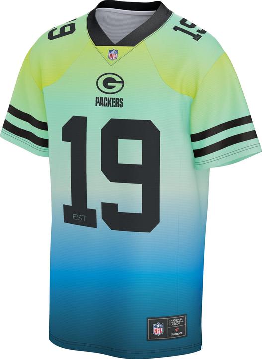 Fanatics Green Bay Packers NFL SUNSET Mesh Supporters Jersey - L