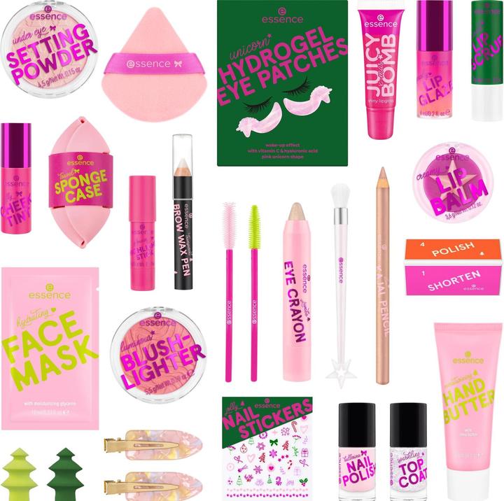 Actual product image essence little X-MAS WONDER advent calendar