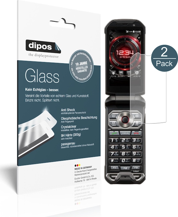 Produktbild Dipos Displayschutz Anti-Shock (1 Stück, Kyocera Torque X01)