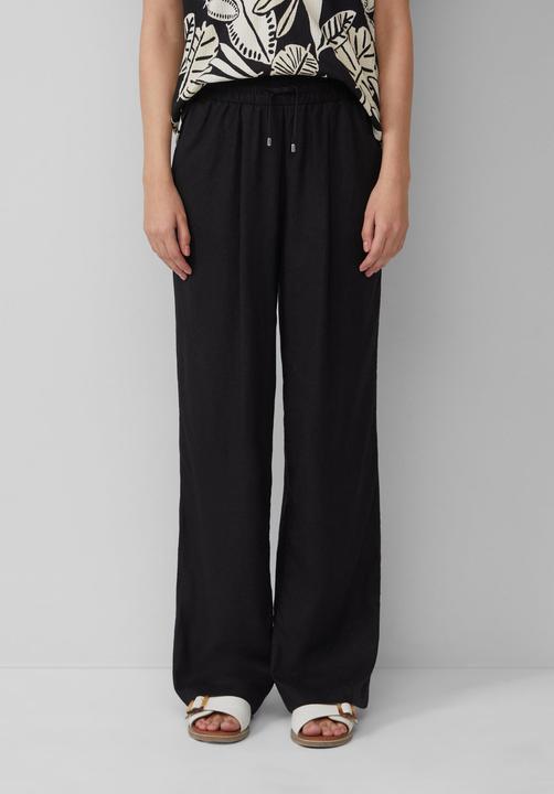 Image du produit S.Oliver Hose Leichte Leinenmix-Hose mit Elastikbund (46)