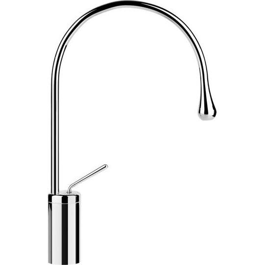 Thumbnail - Gessi, Badarmatur, Goccia Waschtisch Einhebelmischer hohe Version, mit Auslauf Radius 125 mm, ohne Ablaufgarnitur
