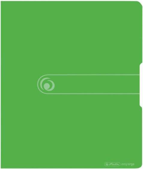 Produktbild Herlitz Ringbuch PP 2 Ringe opak apfel (A4, 38 mm, 1 Stk.)