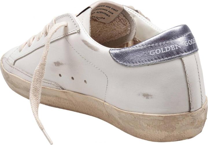 Produktbild Golden Goose super star leather sneakers black and white (40)