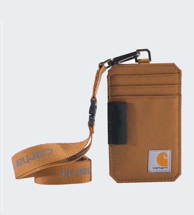 Produktbild Carhartt Portfel Nylon Duck ze Smyczą Brown