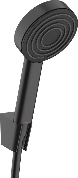 Image du produit hansgrohe Support de douche Pulsify 105 1 jet avec flexible de douche 125 cm (noir mat) (1 Types de jets, 13.50 l/min)