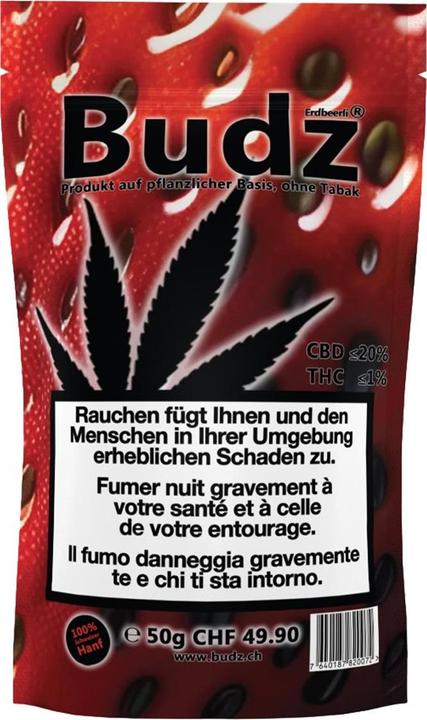 Budz Strawberries 50gr. (50 g, Outdoor)