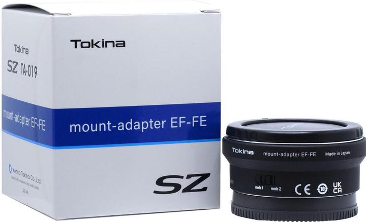 Actual product image Tokina Mount adapter TA-019 EF-FE