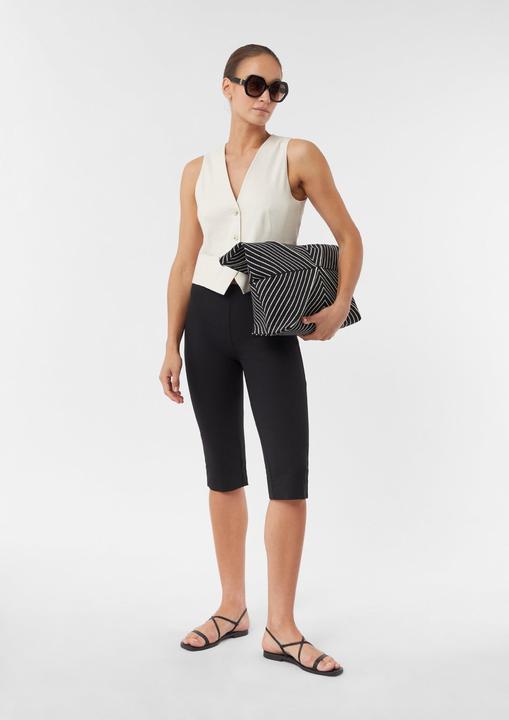 Image du produit Comma Hose Capri-Hose im Skinny Fit mit Teilungsnähten (Bande de fréquences 38 (2600 MHz))