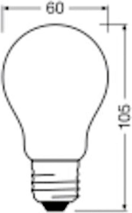 Produktbild Osram Led Filament Classic A (E27, 4 W, 840 lm, 1 x, A)