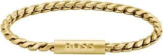 Actual product image Hugo Boss Fashion Gold-Plated Bracelet For Men Doran 1580696