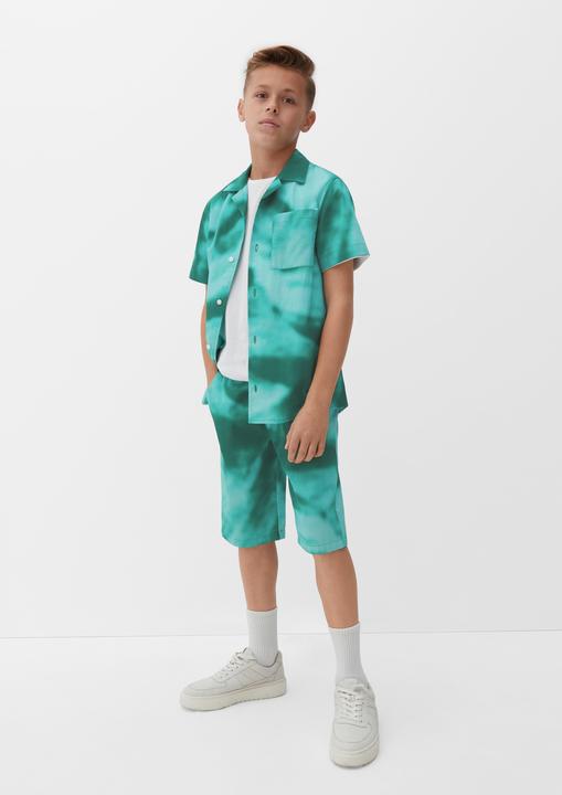 Image du produit s.Oliver Hose Regular: Shorts mit Allover-Print (158)