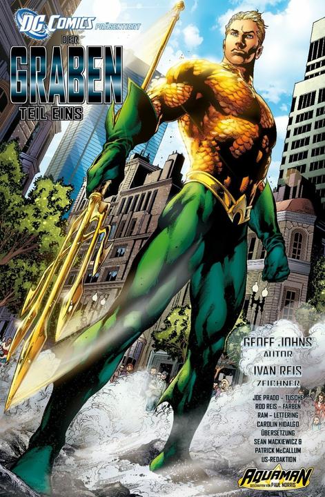 Produktbild Panini Aquaman 01 (Deutsch, Geoff Johns, 2012)