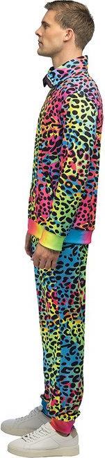 Produktbild Boland 80er Neon Leopard Trainingsanzug Mann UV (M)