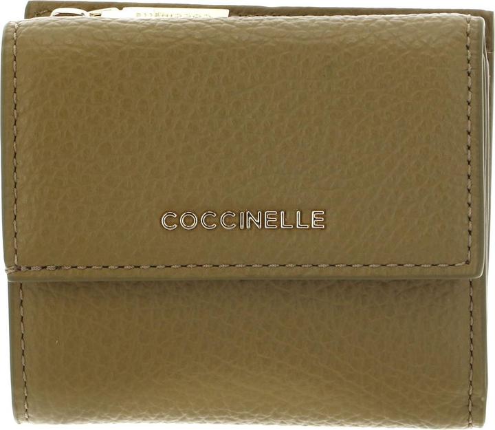 Actual product image Coccinelle Metallic Soft Wallet Grained Leather