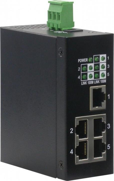 Produktbild Roline Industrie Switch 5x RJ-45, unmanaged (5 Ports)
