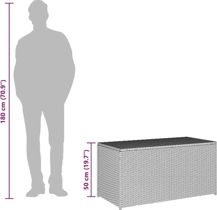 Actual product image vidaXL Finette
