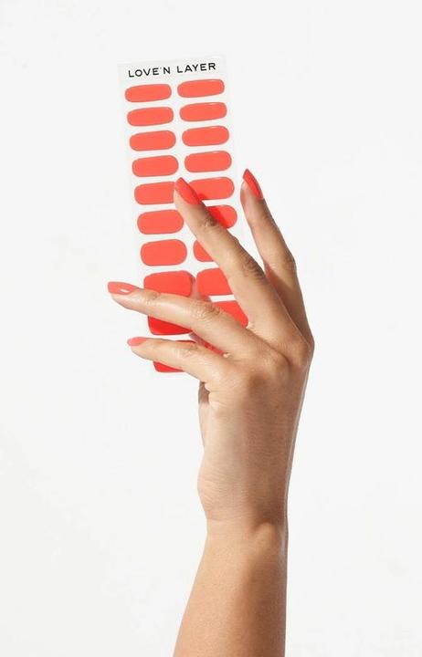 Immagine prodotto Love'n Layer - Rosso lampone solido (Colla per unghie, Rosso lampone solido)