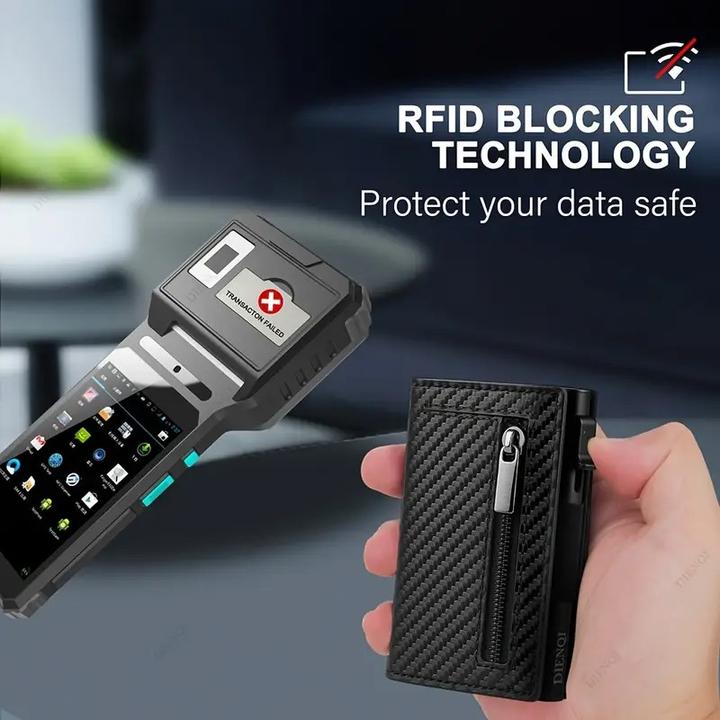 Produktbild Cbx Smart Wallet RFID Kreditkartenhalter Carbon