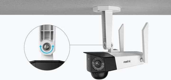 Actual product image Reolink Duo B750 180° 4K Wifi camera + solar panel (4608 x 1296 pixels)