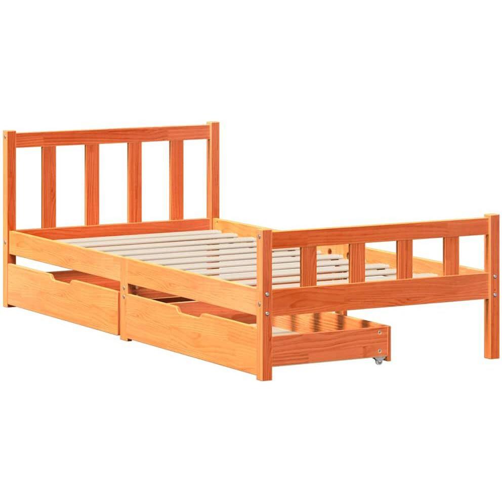 Thumbnail - VidaXL, Bett, Bett ohne Matratze (75 x 190 cm)